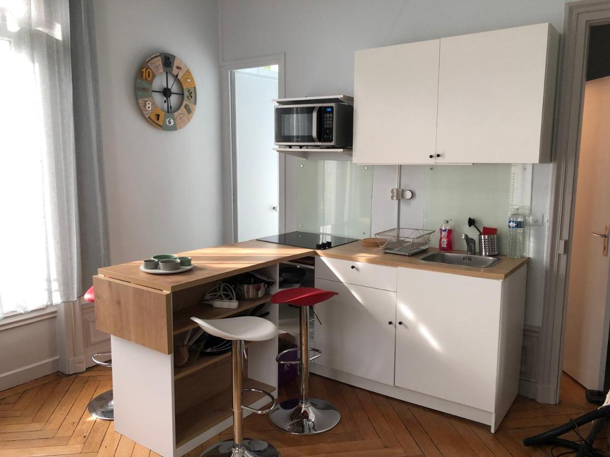Ferienwohnung 4 People+Free Street Parking+Cosy Centre Ville Rouen Exterior foto
